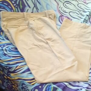 Calvin Klein Tan Chinos Versatile Cotton Blend